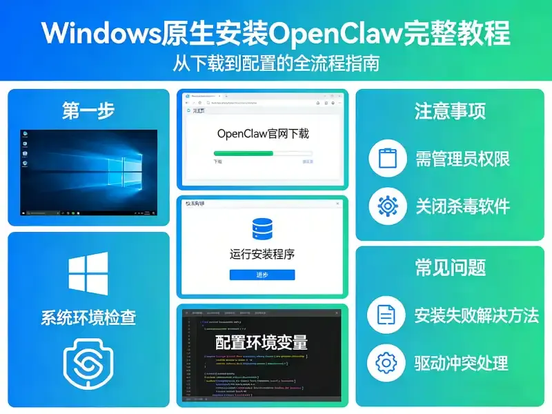 Windows  原生安装 OpenClaw 完整教程-淇云博客-专注于IT技术分享